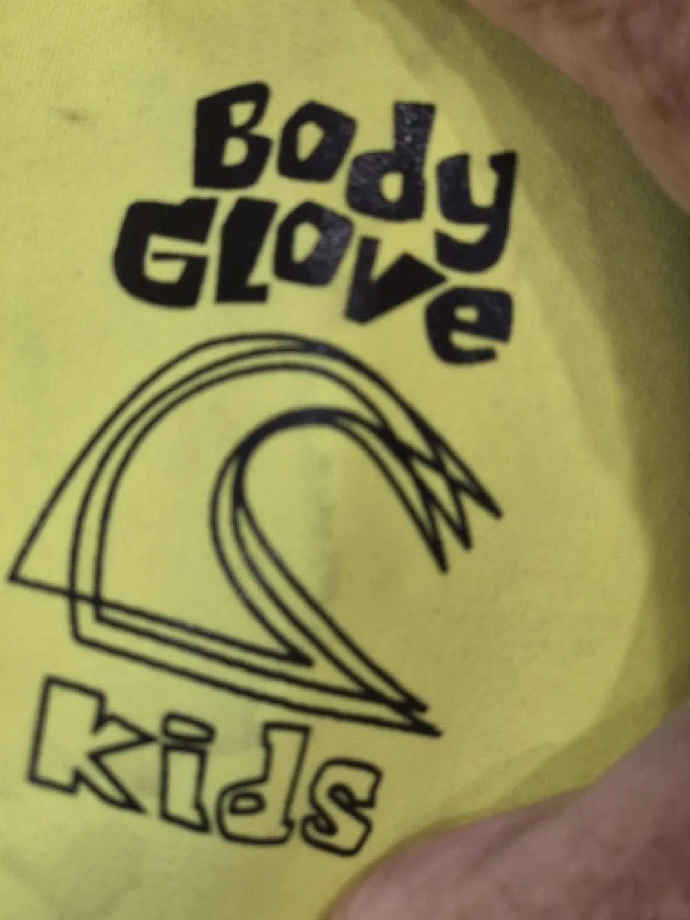 Body Glove Kids Shorty Wetsuit - Black & Yellow Child's 4
